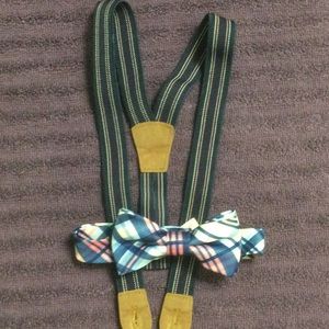 Little Boys Bow Tie & Suspenders